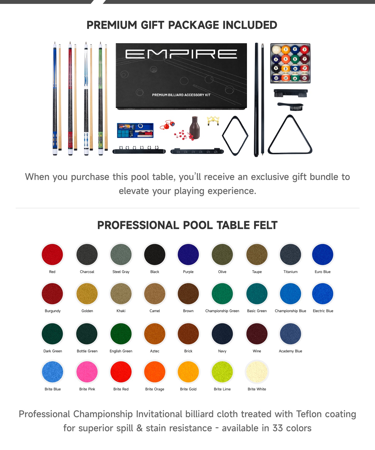 Conasauga Slate Pool Table - Raven Finish