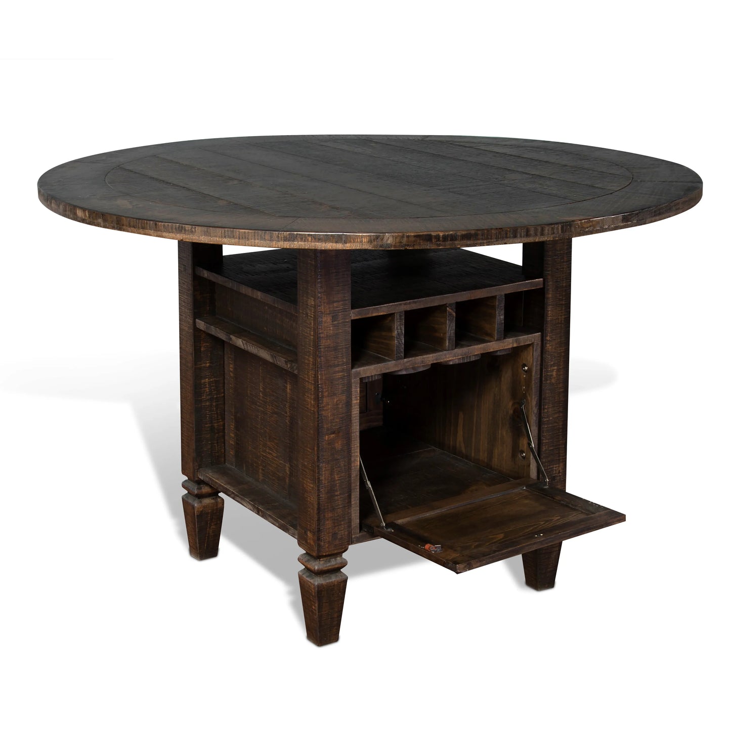 36”H Homestead Counter Height Table - Tobacco Leaf finish