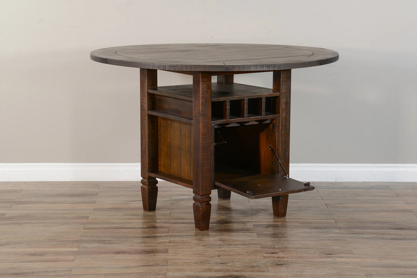 36”H Homestead Counter Height Table - Tobacco Leaf finish