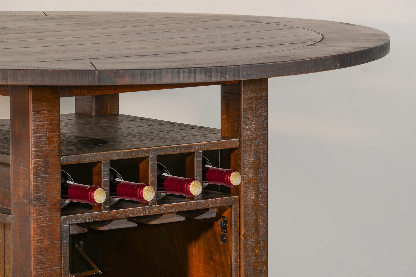 36”H Homestead Counter Height Table - Tobacco Leaf finish