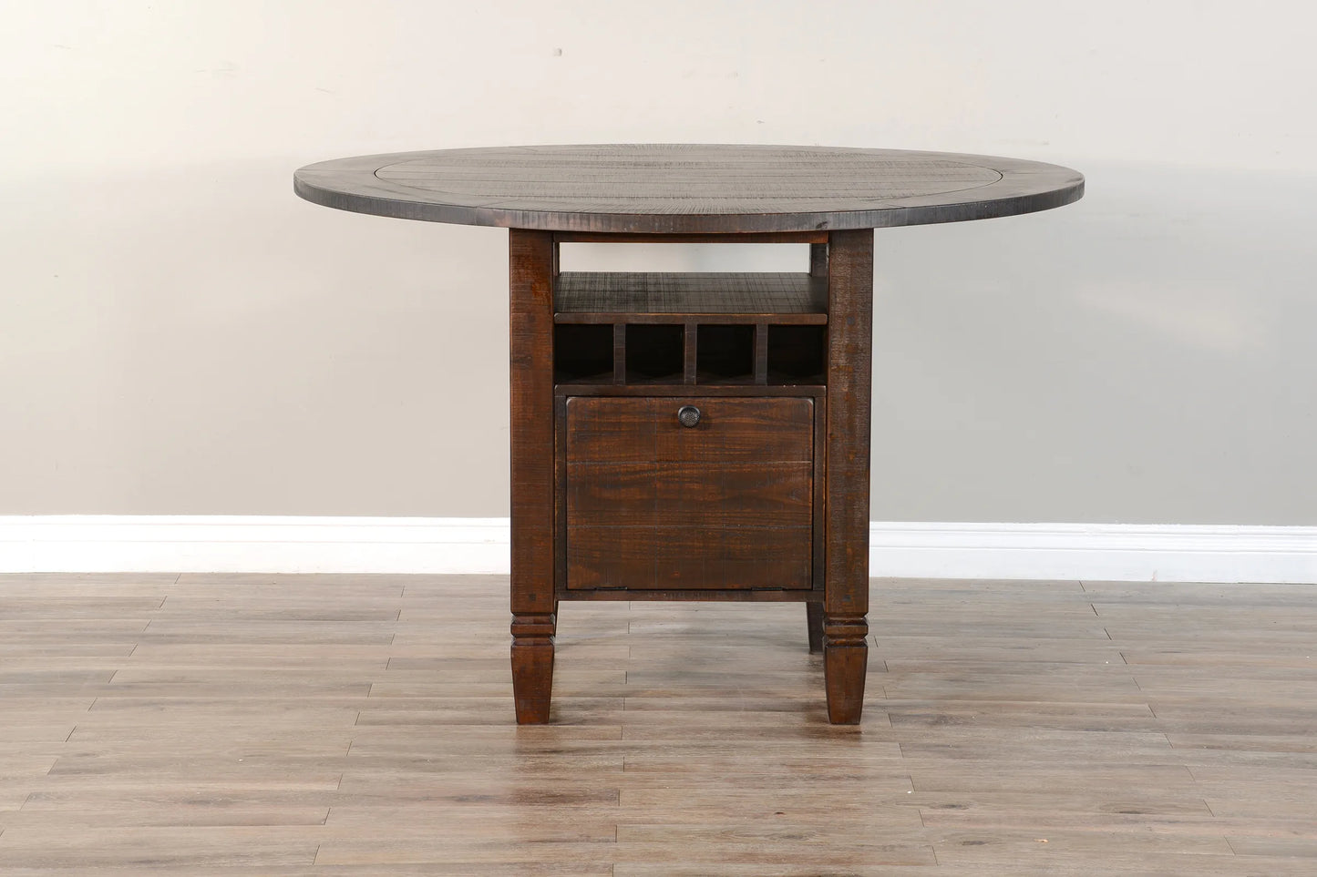 36”H Homestead Counter Height Table - Tobacco Leaf finish