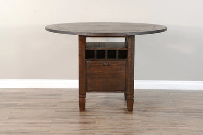 36”H Homestead Counter Height Table - Tobacco Leaf finish