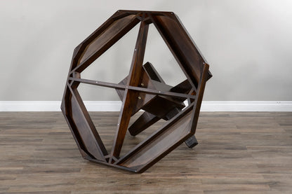 Empire USA Blaze Poker Table - Smokehouse Finish
