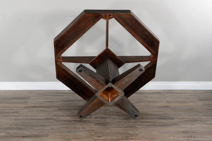 Empire USA Blaze Poker Table - Smokehouse Finish