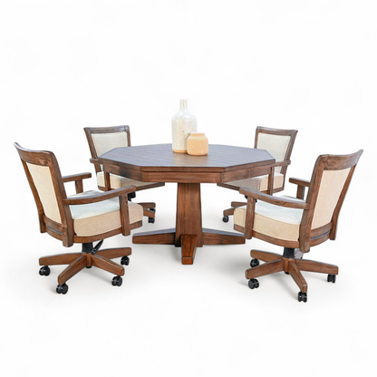 Empire USA Blaze Poker Table - Alpine Grey Finish