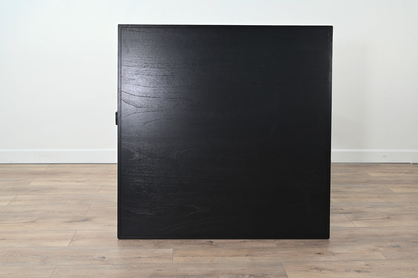 Reno - Poker Game & Dining Table Set (Blackwashed Finish)