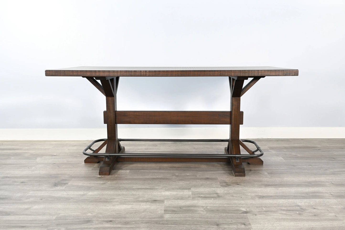 42”H Homestead Pub Table - Tobacco Leaf finish