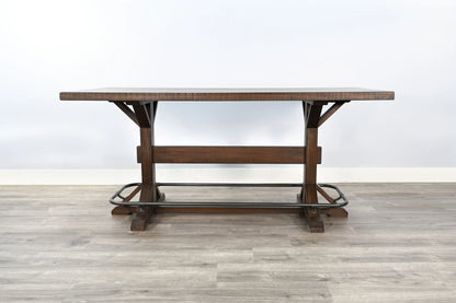 42”H Homestead Pub Table - Tobacco Leaf finish