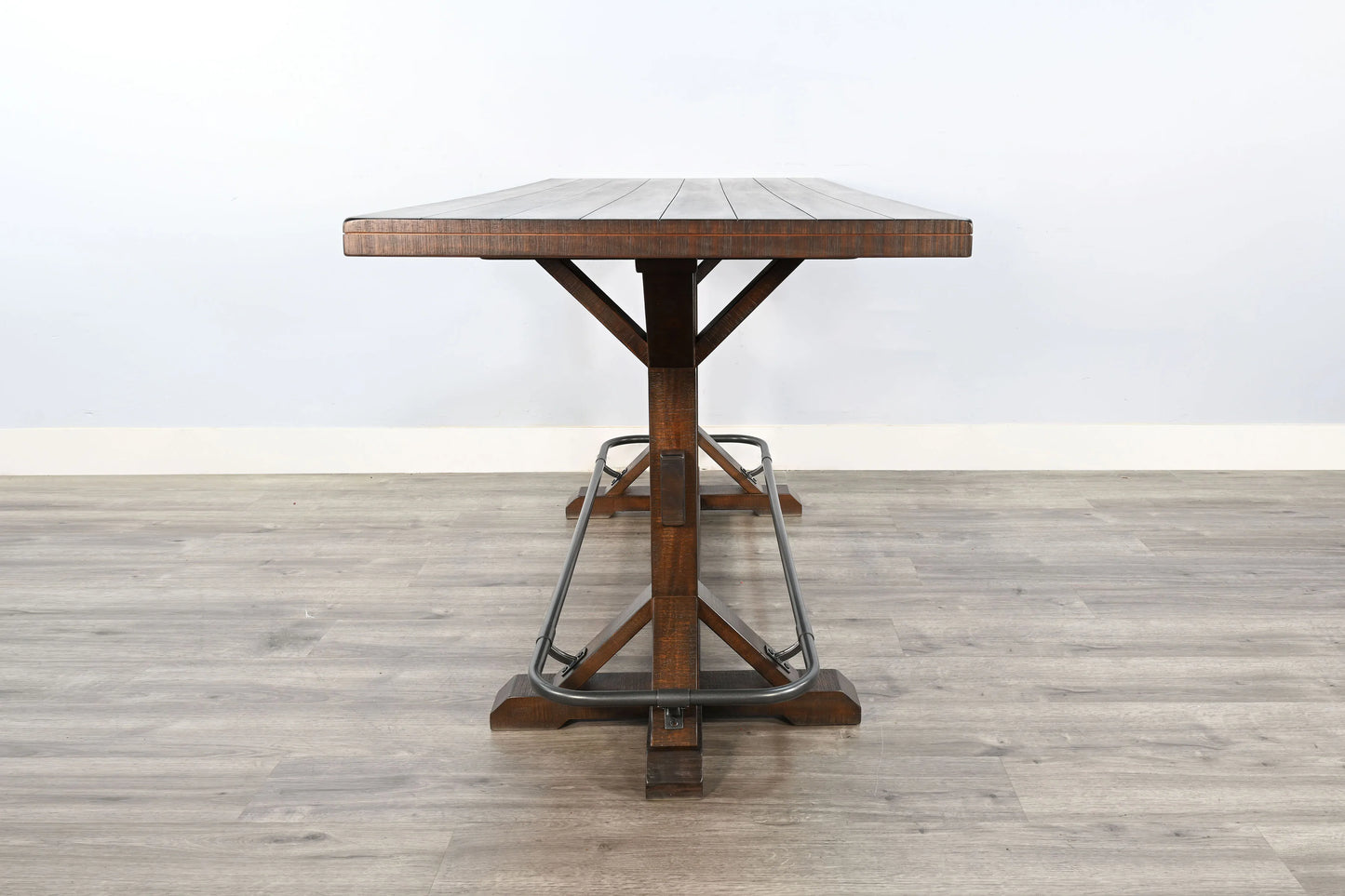 42”H Homestead Pub Table - Tobacco Leaf finish