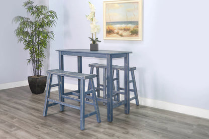 Ocean Blue 30'H Bench