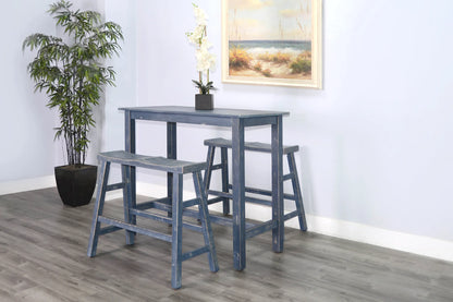 Ocean Blue 30'H Bench