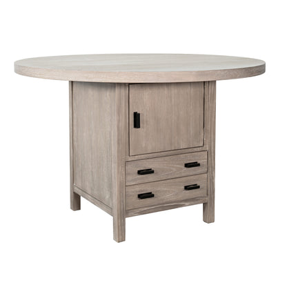 Walton - Poker Game & Dining Table (Wheat Finish)