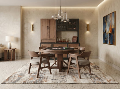 Cole 30” - Poker Game & Dining Table (Cinder Finish)