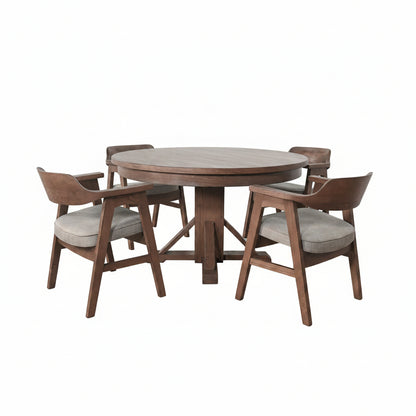 Cole 30” - Poker Game & Dining Table (Cinder Finish)