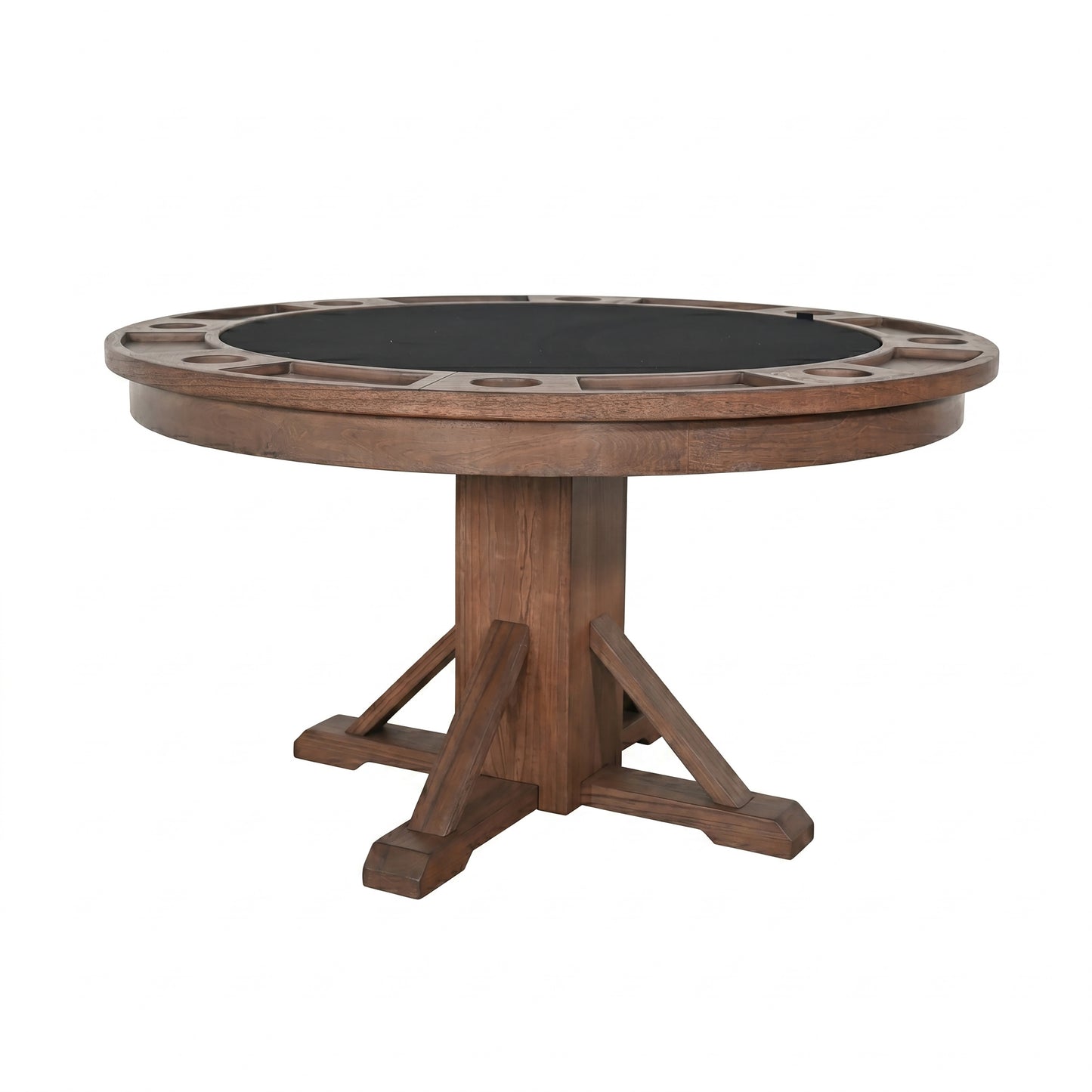 Cole 30” - Poker Game & Dining Table (Cinder Finish)