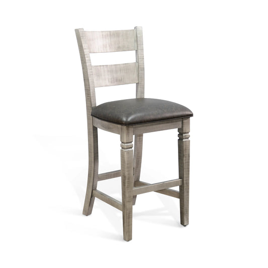 Alpine bar Cushion Seat - Alpine Grey finish