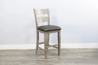 Alpine bar Cushion Seat - Alpine Grey finish
