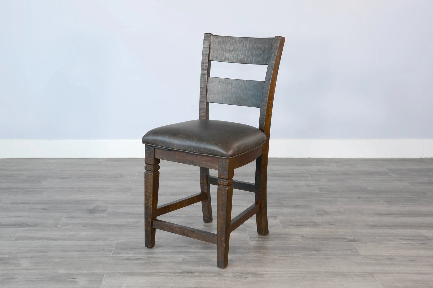 Homestead Pub Seat - 24”H Ladderback Barstool