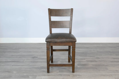 Homestead Pub Seat - 24”H Ladderback Barstool