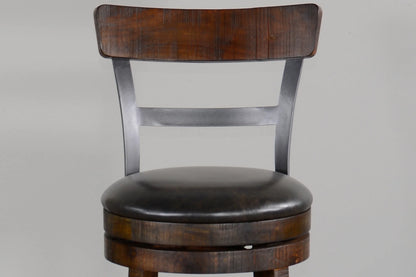 Homestead Pub Seat - 30”H Swivel Barstool