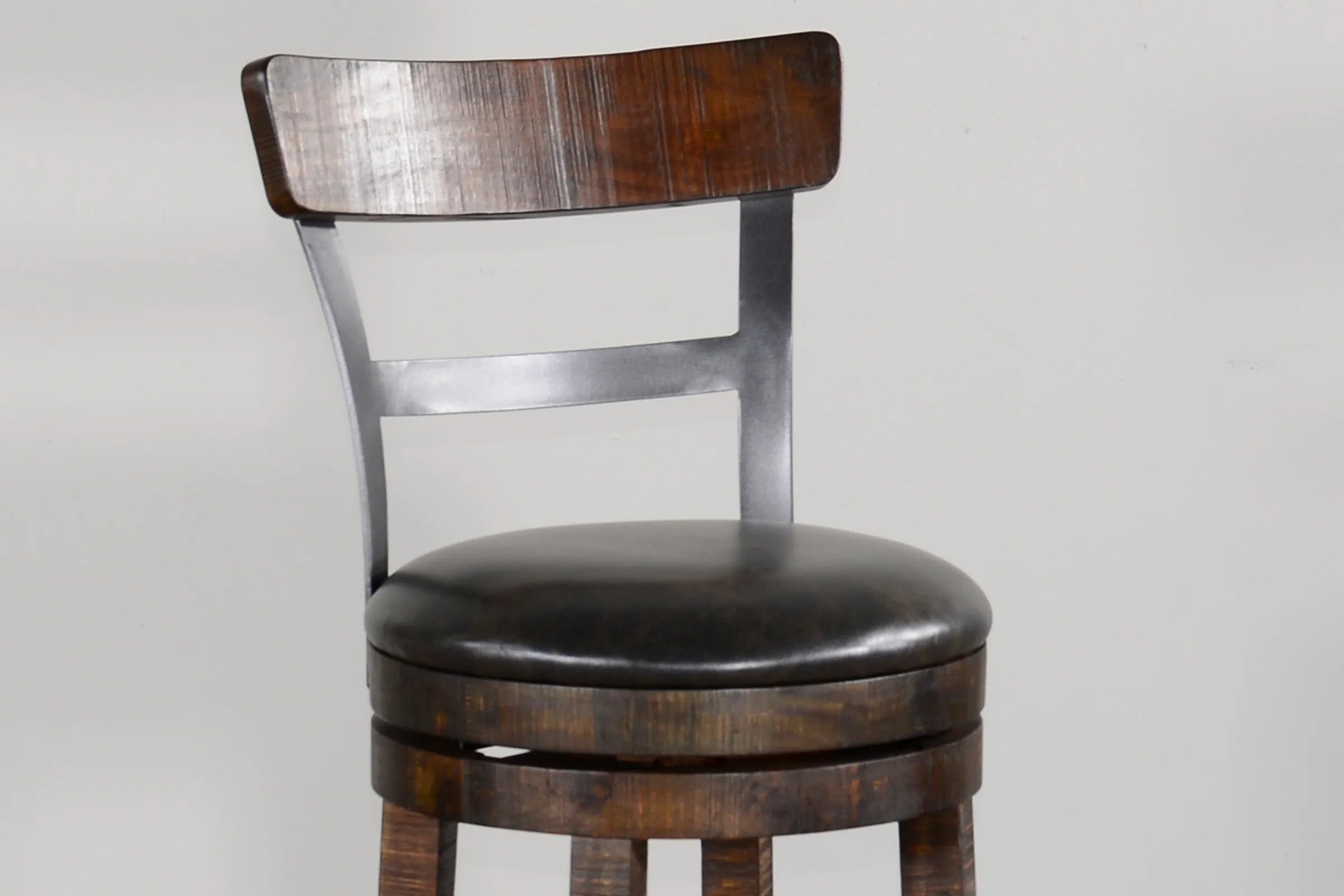Homestead Pub Seat Swivel Barstool - Thumbnail 5