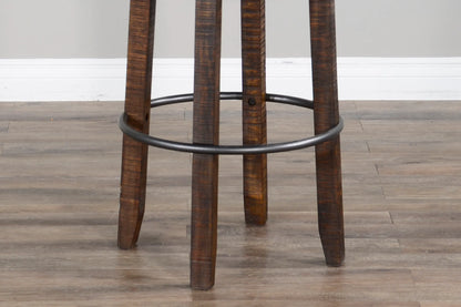 Homestead Pub Seat - 30”H Swivel Barstool