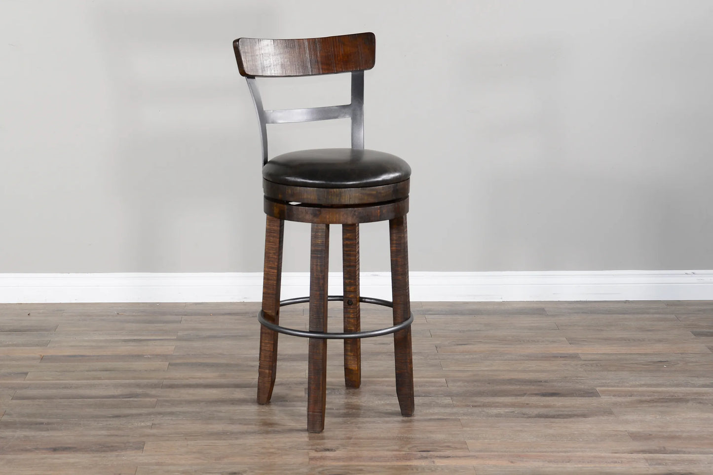 Homestead Pub Seat - 30”H Swivel Barstool