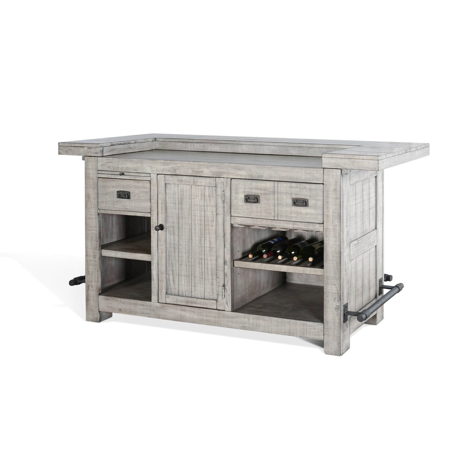 Alpine 80” Home Bar - Alpine Grey finish