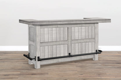 Alpine 80” Home Bar - Alpine Grey finish