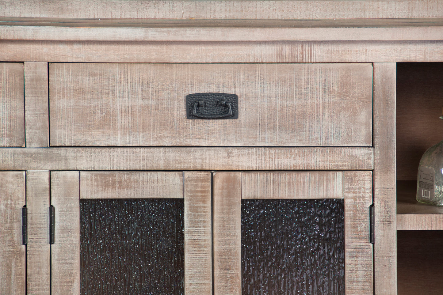 Pinehurst 80” Home Bar -  Mountain Smoke Finish