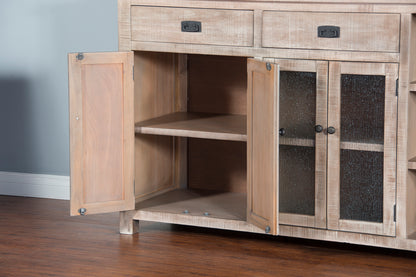 Pinehurst 80” Home Bar -  Mountain Smoke Finish