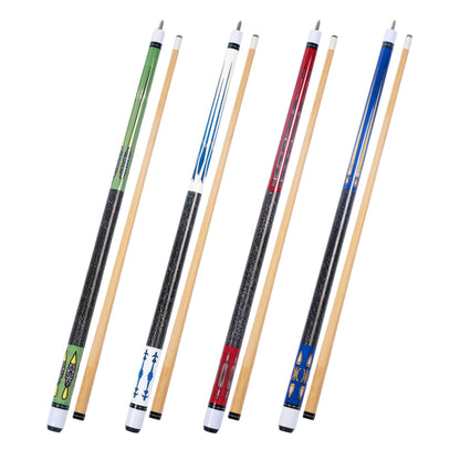Empire USA - Classic Color Series 4-Piece 1/2 Pool Cue Set