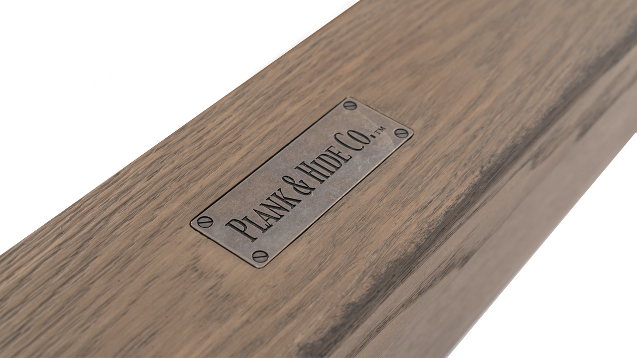 Beaumont Wool Pool Table - Silvered Ash Finish