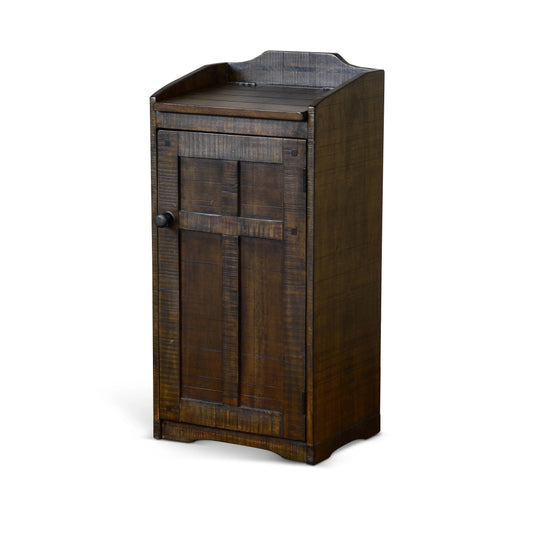 Homestead Trash Box - Tobacco Leaf finish