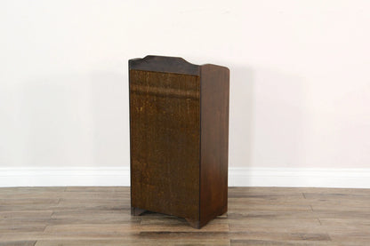 Homestead Trash Box - Tobacco Leaf finish