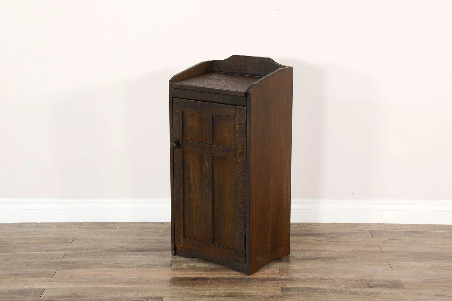 Homestead Trash Box - Tobacco Leaf finish