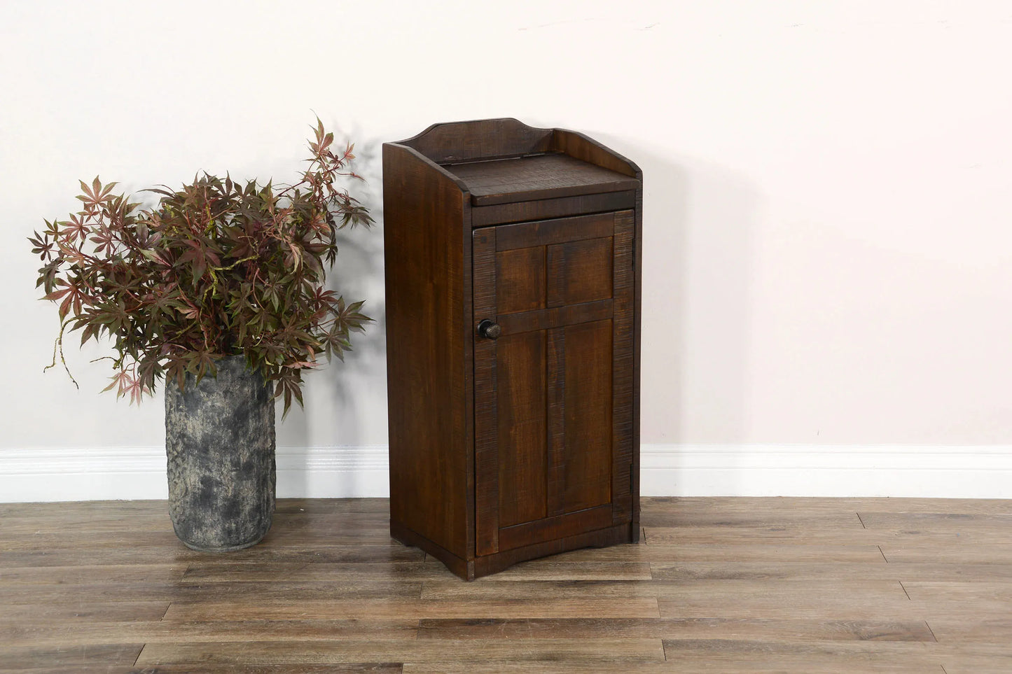 Homestead Trash Box - Tobacco Leaf finish