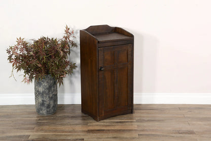 Homestead Trash Box - Tobacco Leaf finish