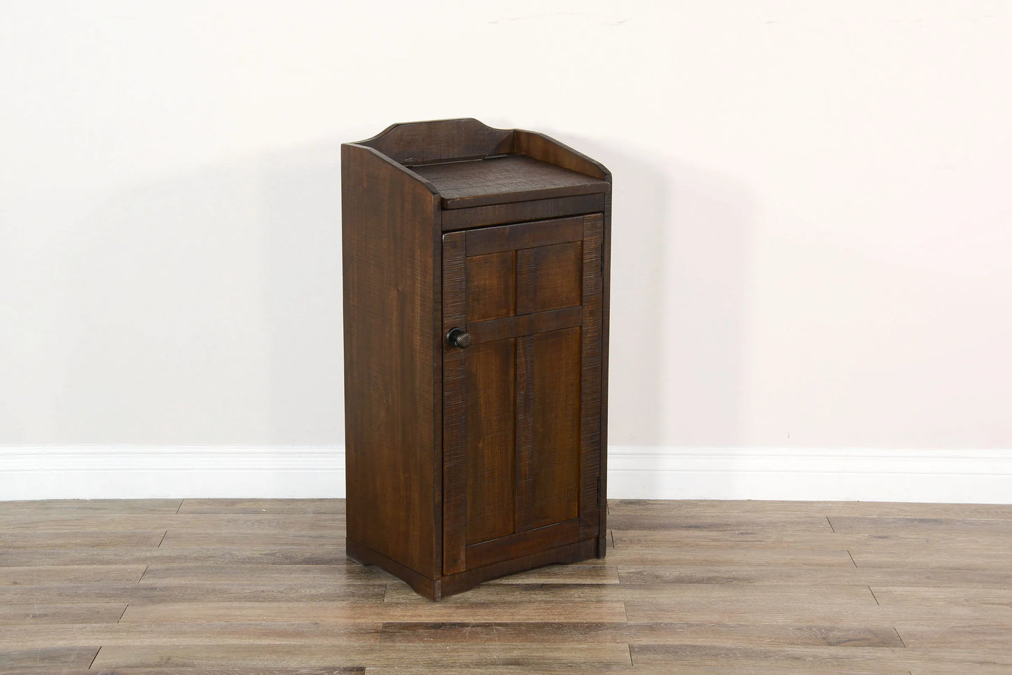 Homestead Trash Box - Tobacco Leaf finish