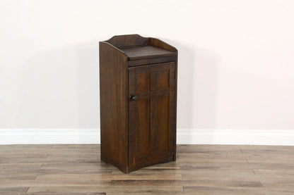 Homestead Trash Box - Tobacco Leaf finish