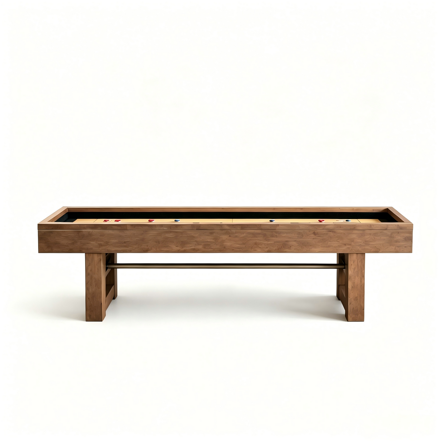 Bryant Shuffleboard Table - Weathered Natural Finish