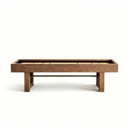 Bryant Shuffleboard Table - Weathered Natural Finish