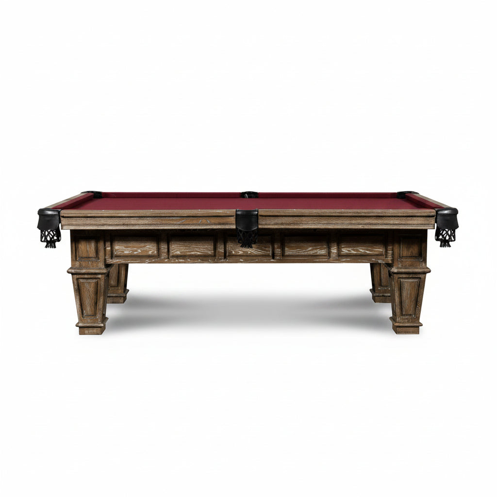 Wyatt Slate Pool Table - Smoke Wood Finish