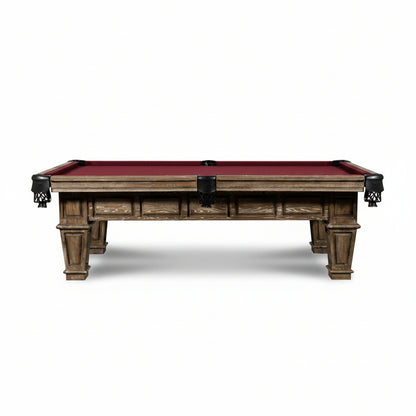 Wyatt Slate Pool Table - Smoke Wood Finish