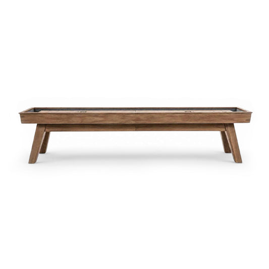 Desyn Shuffleboard Table - Grey Walnut Finish