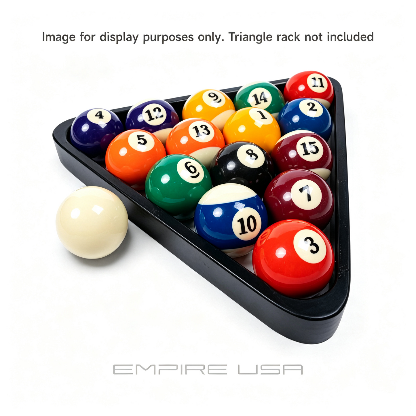 Empire USA Billiard Economy Ball Set, 2.25-Inch