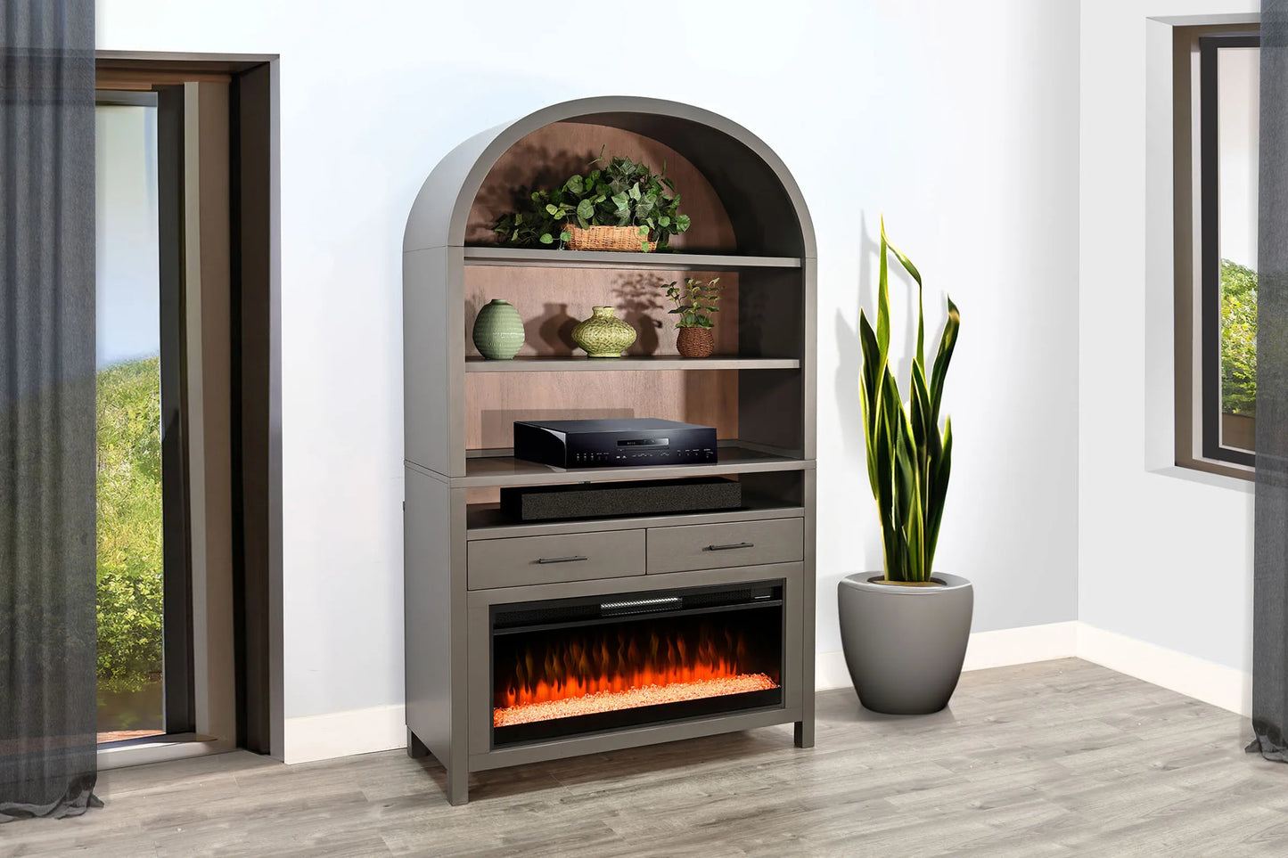 Empire USA - Wide Arch Bookcase