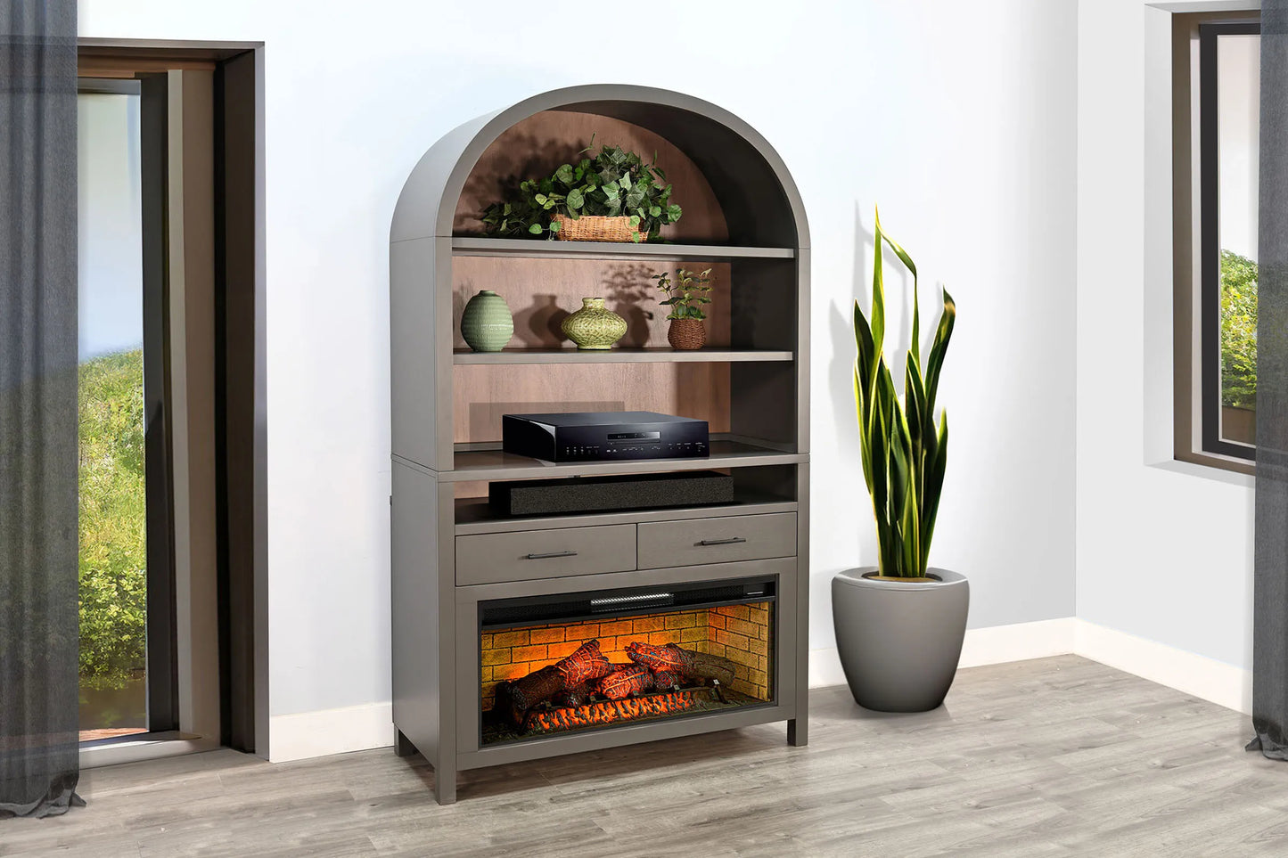 Empire USA - Wide Arch Bookcase