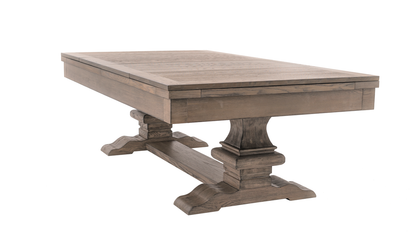 Beaumont Wool Pool Table - Silvered Ash Finish
