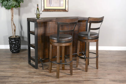 55” Homestead Bar - Tobacco Leaf finish